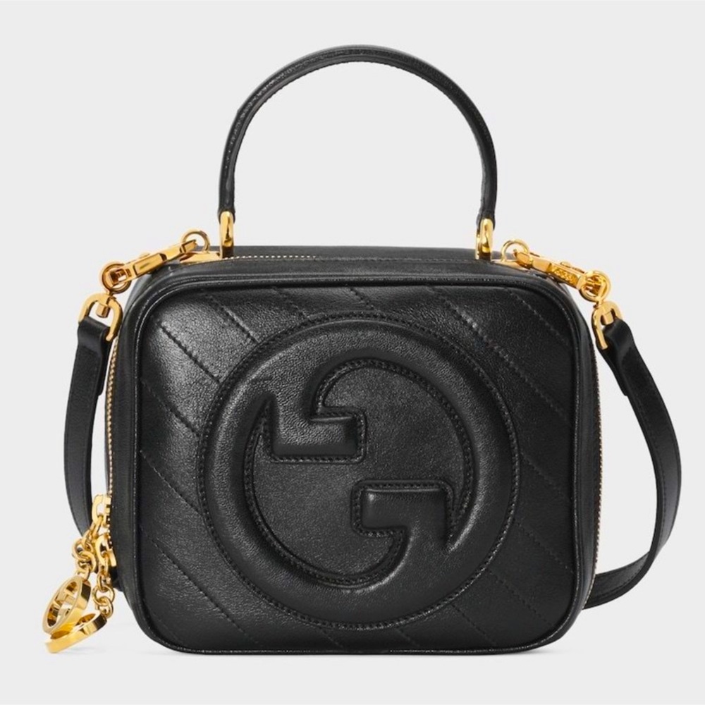 Gucci Gucci Blondie Handbag In Black